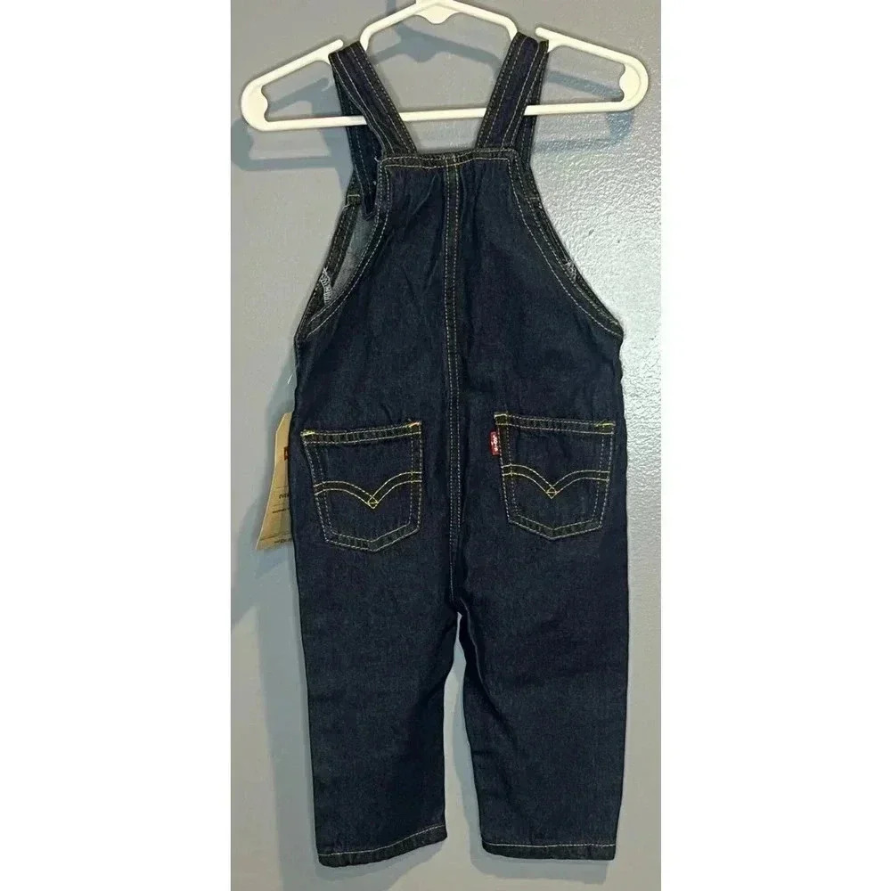 NWT Baby Levi's Overalls - Size 12 M - Picture 2 of 4